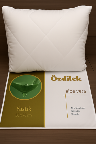 ÖZDİLEK YASTIK ALOEVERA 50X70