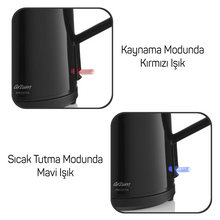 ARZUM  ÇAY MAKİNESİ SİYAH