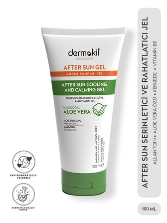 DERMOKİL GÜNEŞ SONRASI SERİNLETİCİ VE RAHATLATICI JEL 100ML