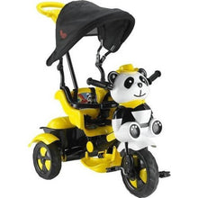 Babyhope 127 Little Panda Tenteli Üç Teker Çocuk Bisikleti Sarı (Outlet)